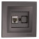 Розетка Ethernet RJ-45 Mono Electric Despina 102-202005-125