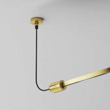 Токопровод концевой Maytoni Accessories for tracks Flarity TRA154C-SB1-BS-1