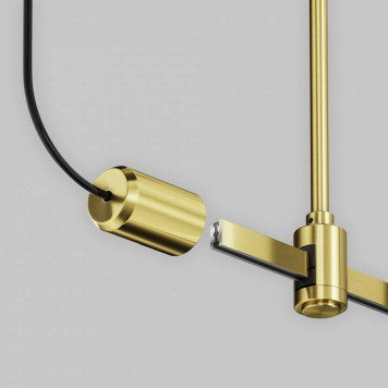 Токопровод концевой Maytoni Accessories for tracks Flarity TRA154C-SB1-BS-3