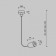 Токопровод концевой Maytoni Flarity TRA154C-SB1-PT