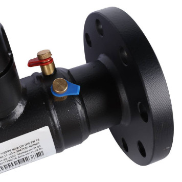 Балансировочный клапан Venturi FODRV Broen DN 065 PN 16 Kvs=49,11 м3/ч с рукояткой и фланцевым соединением (3947100-606005)-5