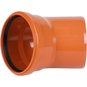 Sinikon НПВХ 22120.R.B Отвод D160 x 45° для нар. канализации (22120.R.B)-2