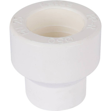 Переходная муфта Kalde 50x25 для сварки полипропиленовых труб (белый)