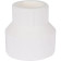 Переходная муфта Kalde 50x25 для сварки полипропиленовых труб (белый)