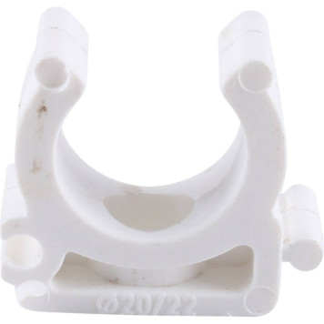 Крепление Kalde d=20 для сварки полипропиленовых труб (белое)-2