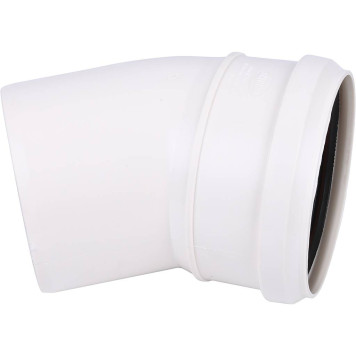 Отвод Sinikon D110x30 градусов для систем водоснабжения и отопления.-1