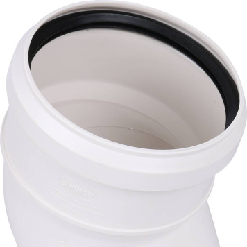 Отвод Sinikon D110x30 градусов для систем водоснабжения и отопления.-6
