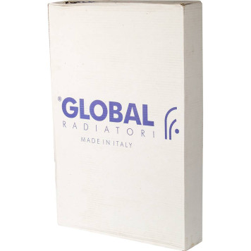 Радиатор алюминиевый Global VOX EXTRA 350 8 секций боковое подключение (белый RAL 9010) 83540 (83540)-7