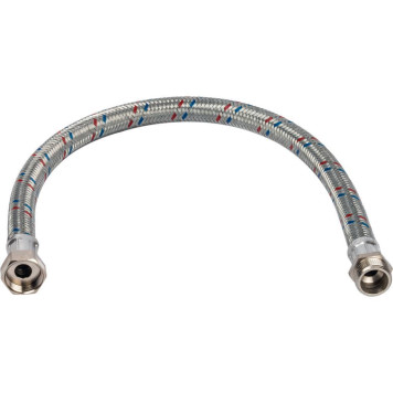 Гибкая подводка для воды STOUT SHF-НВ НР 1 х ВР 1, длина 800 мм