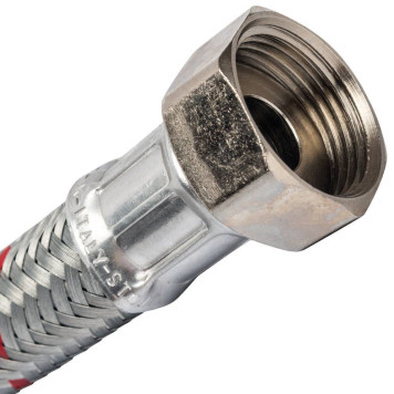 Гибкая подводка для воды STOUT SHF-НВ НР 1 х ВР 1, длина 800 мм-2