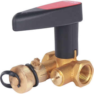 Ручной запорный клапан BROEN Basic с дренажем DN 015 PN 25 Kvs=18 м3/ч 43490000-001003