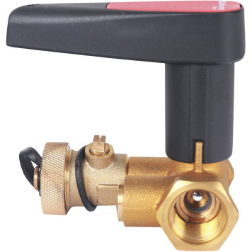 Ручной запорный клапан BROEN Basic с дренажем DN 015 PN 25 Kvs=18 м3/ч 43490000-001003-1
