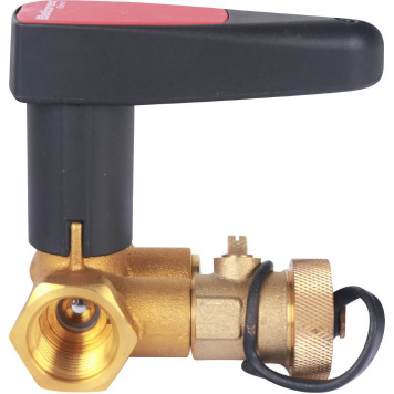 Ручной запорный клапан BROEN Basic с дренажем DN 015 PN 25 Kvs=18 м3/ч 43490000-001003-3