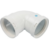 Элемент дымохода отвод STOUT 90° м/м DN80 SCA-0080-020090 (SCA-0080-020090)