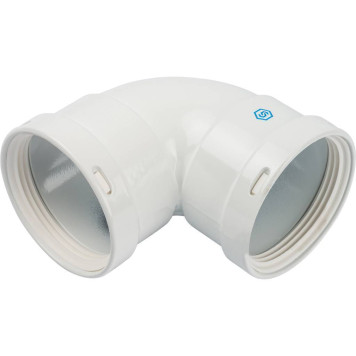 Элемент дымохода отвод STOUT 90° м/м DN80 SCA-0080-020090 (SCA-0080-020090)
