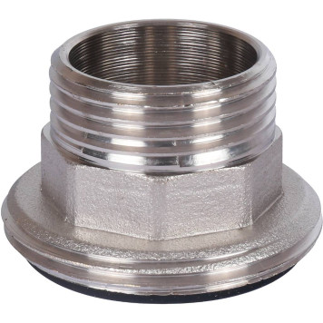 Разъемная муфта Политэк 32х1& для сварки полипропиленовых труб с наружной резьбой (белая)-8