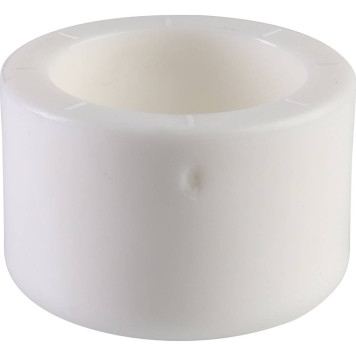 Заглушка Политэк для полипропиленовых труб d=32 под сварку (белая)-3