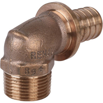 REHAU RAUTITAN Фитинг Угольник-переходник 25-R 3/4 RX+ для труб из сшитого полиэтилена-1