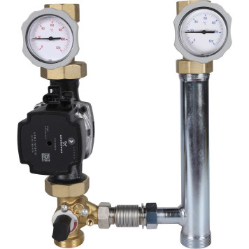 Насосная группа Meibes Поколение 8+ V-MK 1 1/4 с насосом Grundfos UPM3 Hybrid 32-70-2