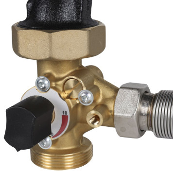 Насосная группа Meibes Поколение 8+ V-MK 1 1/4 с насосом Grundfos UPM3 Hybrid 32-70-7