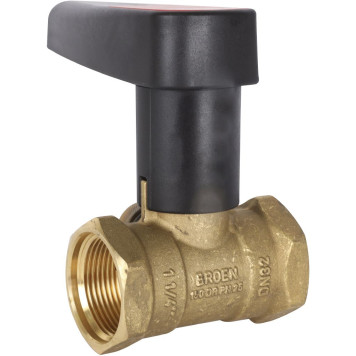 Ручной запорный клапан BROEN Basic с дренажем резьбовой DN 032 PN 25 Kvs=155 м3/ч-1
