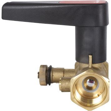 Ручной запорный клапан BROEN Basic с дренажем резьбовой DN 032 PN 25 Kvs=155 м3/ч-4