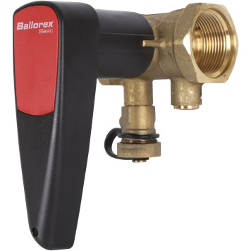 Ручной запорный клапан BROEN Basic с дренажем резьбовой DN 032 PN 25 Kvs=155 м3/ч-5