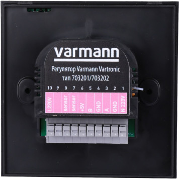 Настенный регулятор Varmann Vartronic, цвет черный 703201 (703201)-3
