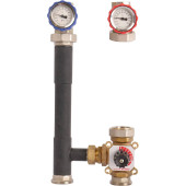 Насосная группа ROMMER RDG-0003 с 3-х ходовым приводным смесителем 1 без насоса (RDG-0003-002501)