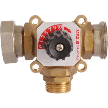 Насосная группа ROMMER RDG-0003 с 3-х ходовым приводным смесителем 1& без насоса-3