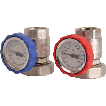 Насосная группа ROMMER RDG-0003 с 3-х ходовым приводным смесителем 1& без насоса-4