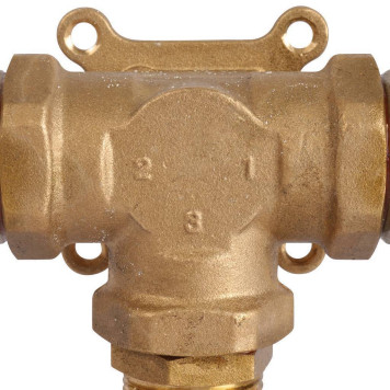 Насосная группа ROMMER RDG-0003 с 3-х ходовым приводным смесителем 1& без насоса-13