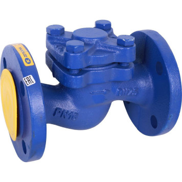 Обратный клапан Zetkama 287A025C31 из чугуна, Ду25, Ру16, Tmax=300°C-1
