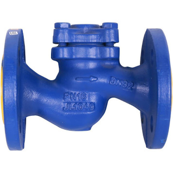 Обратный клапан Zetkama 287A032C31 из чугуна Ду32 Ру16 с Tmax=300-2