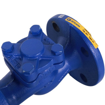 Обратный клапан Zetkama 287A032C31 из чугуна Ду32 Ру16 с Tmax=300-5