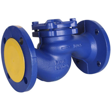 Клапан обратный Zetkama 287A065C31 из чугуна Ду65 Ру16 Tmax=300°C