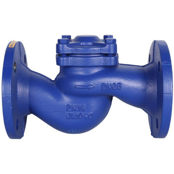 Клапан обратный Zetkama 287A065C31 из чугуна Ду65 Ру16 Tmax=300°C-1
