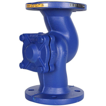 Клапан обратный Zetkama 287A065C31 из чугуна Ду65 Ру16 Tmax=300°C-3