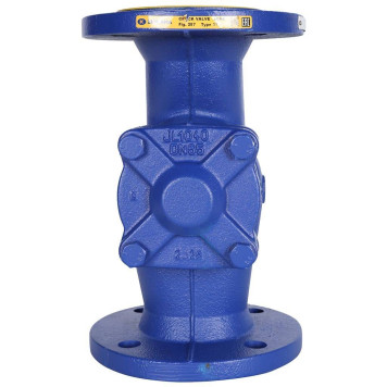 Клапан обратный Zetkama 287A065C31 из чугуна Ду65 Ру16 Tmax=300°C-5