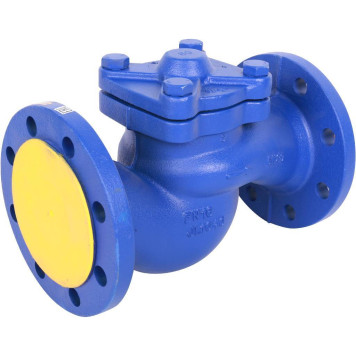 Клапан обратный Zetkama 287A080C31 Ду80 Ру16 чугунный с Tmax 300°C