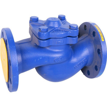 Клапан обратный Zetkama 287A080C31 Ду80 Ру16 чугунный с Tmax 300°C-1