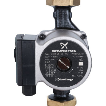 Насосная группа STOUT SDG-0038 с теплообменником 34 пластины и насосом Grundfos UPSO 25-65 в теплоизоляции-7