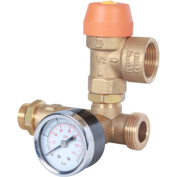 Насосная группа STOUT SDG-0038 с теплообменником 18 пластин и насосом Grundfos UPSO 25-65 в теплоизоляции-10