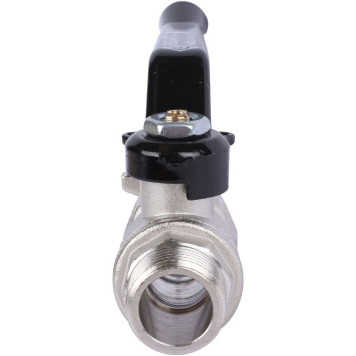 Шаровой кран BUGATTI Arizona с ручкой-рычагом из алюминия, внутренняя наружная резьба 1/2&-3