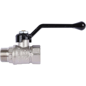 Шаровой кран BUGATTI Arizona с ручкой-рычагом из алюминия, внутренняя наружная резьба 1/2&-4