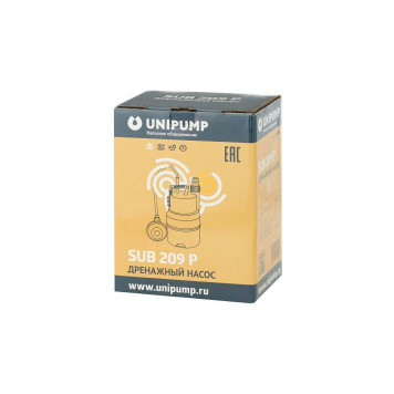 Дренажный насос UNIPUMP SUB 209 P 77522-3