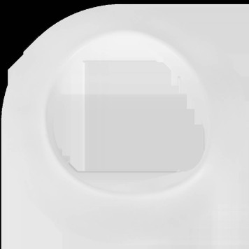 Накладка декоративная ROMMER D100 (белая) RCA-6010-000106 (RCA-6010-000106)