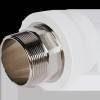 Муфта комбинированная Pro Aqua d= 63-2 PP-R под ключ НР Белая (PA23524P)