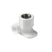 Уголок байпасный Pro Aqua d=20-1/2 PP-R для смесителя ВР Белый (PA13912)