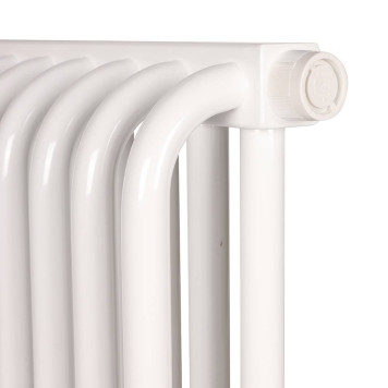 2-х трубчатый стальной радиатор ROMMER RST 2030/26 секций боковое подключение RAL9016 RST-203026-010 (RST-203026-010)-5